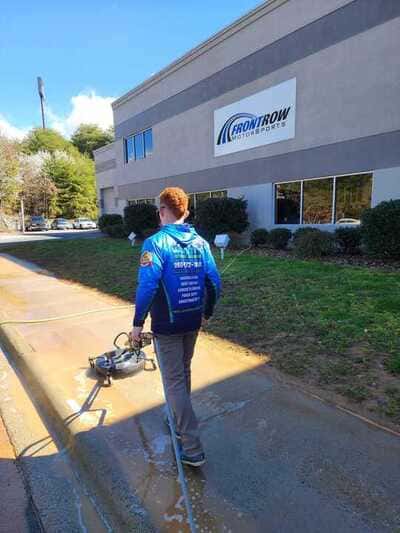 Commercial pressure washing mooresville